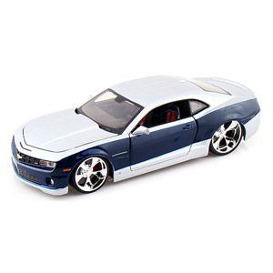 Chevrolet Camaro SS RS 2010 Azul 1:24 - Maisto
