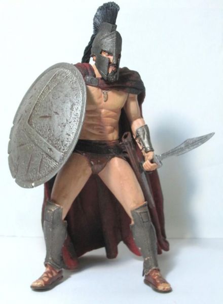 Neca Spartans 300 Movie Series 1 King Leonidas Action Figure